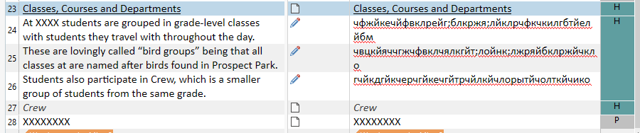 Screenshot showing the offending parts of the document in the Studio Editor