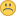 Frowning face emoji indicating dissatisfaction or concern.