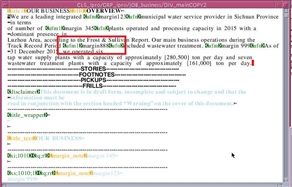 Screenshot showing XPP Ideas interface with a highlighted error where only the right margin note 'margin999' is processed, while the left margin note 'margin888' is ignored.