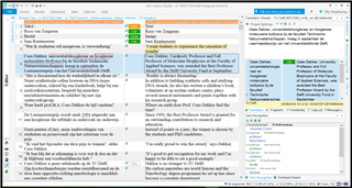 Screenshot of Trados Studio interface showing an open project with multiple segments. The 'Ctrl+M' command appears to be unresponsive with no visible error messages. Alt key labels are visible on the menu options.