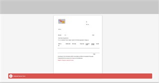 Error message in Trados Studio stating 'Failed to Save File' in a red error notification bar at the bottom of the window.