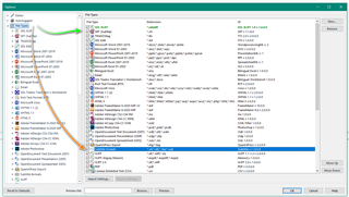 Trados Studio settings window showing file directories and options with an arrow pointing to a specific setting.