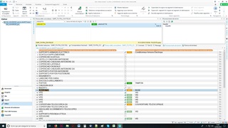 Screenshot of Trados Studio software showing a query results comparison with highlighted differences in text.