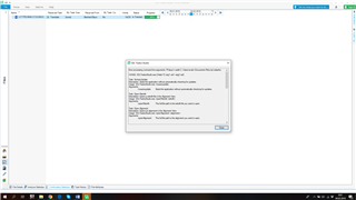 Trados Studio error details window showing 'Object reference not set to an instance of an object.' with options to continue, send error report, or quit.