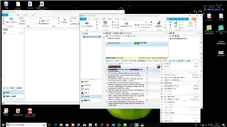 Trados Studio screenshot displaying a list of term bases with one highlighted and an error message indicating an issue with adding new terms.