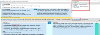 Trados Studio update notification with highlighted message indicating the latest build 16.1.4.4184 is available for installation.