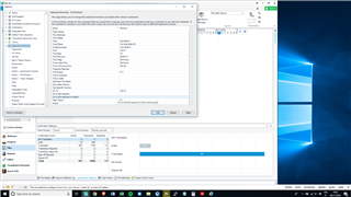 Screenshot of Trados Studio 2017 with a project settings window open, showing a list of languages but no visible errors or warnings.