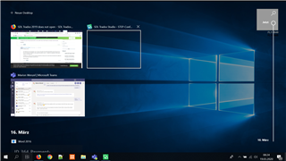 Desktop with Trados Studio icon active in the taskbar but the application window is blank and not displaying any content.
