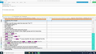 Screenshot of Trados Studio showing an error message 'File group 1: 1 error(s) and 1 warning(s)'. The error states 'Failed to save target content: The file could not be saved.'