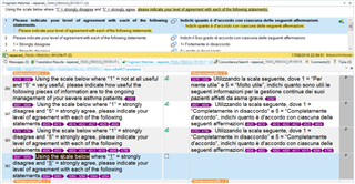 Screenshot of Trados Studio editor with a segment comparison, highlighting that identical sentences are not being recognized as matches, despite being the same.