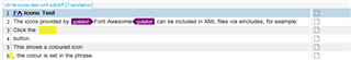 Trados Studio interface showing a segment with broken text due to xi:include statement not rendering as a token.