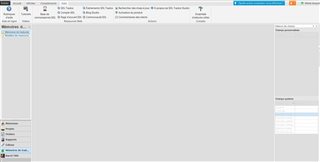 Trados Studio interface with empty Translation Memories view, no TM listed, and no apparent errors.