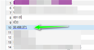 Screenshot of Trados Studio showing a number '50,498,371' underlined in blue, indicating automatic number recognition.