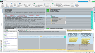 Screenshot of Trados Studio where AutoSuggest does not work, no suggestions for the recognized term in the segment.