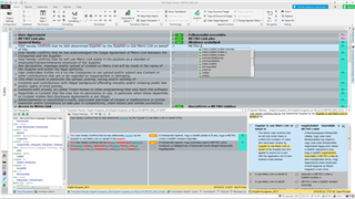Screenshot of Trados Studio showing a segment where AutoSuggest fails to suggest the recognized term.