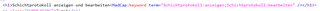 Blurred screenshot of EmEditor displaying HTML code with keyword terms nested within h1 tags.