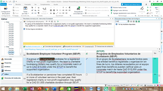 Trados Studio interface showing a glossary entry for 'CAN' in MultiTerm with no visible errors.