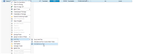 Trados Studio screenshot showing the right-click menu with options 'Add Files' and 'Add Reference Files' highlighted.