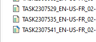 File icons in Windows Explorer showing two regular icons and one with a blue double arrow indicating compression.