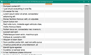 Preview of translated content in Trados Studio with source and target text displayed side by side.