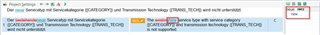 Screenshot showing Trados Studio error message: 'Fuzzy Replacement made an incorrect uppercase replacement'.