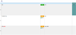 Screenshot of Trados Studio showing incorrect match recognition with segments A1, A2, A3 being matched as A1 instead of R1, R2, R3.