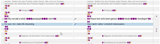 Trados Studio setting displaying the 'display all content' option instead of 'display all segments' for providing context to the translator.