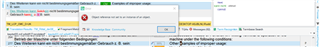 Error message in SDL Trados Studio stating 'Object reference not set to an instance of an object' with a red cross icon, during segment confirmation.