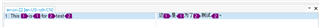 Screenshot showing SDLTM export settings with tags displayed in a text box.