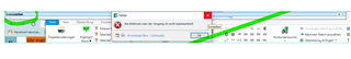 Trados Studio screenshot showing an unbound project overview with a red error icon indicating a warning or error message.
