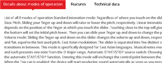 Screenshot of document formatting after Trados processing with missing bullet points and altered spacing.