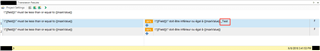 Trados Studio translation results with a segment edited to add '_TEST' not updating the Context Match but creating two 100% matches.