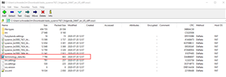 7-Zip program window showing contents of a WorldServer package with the file 'terminology_data.tbx' highlighted in red.