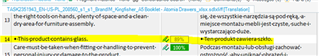 Close-up of TMS Ideas interface showing segment 14 with a highlighted fuzzy match percentage of 62% in Studio view.