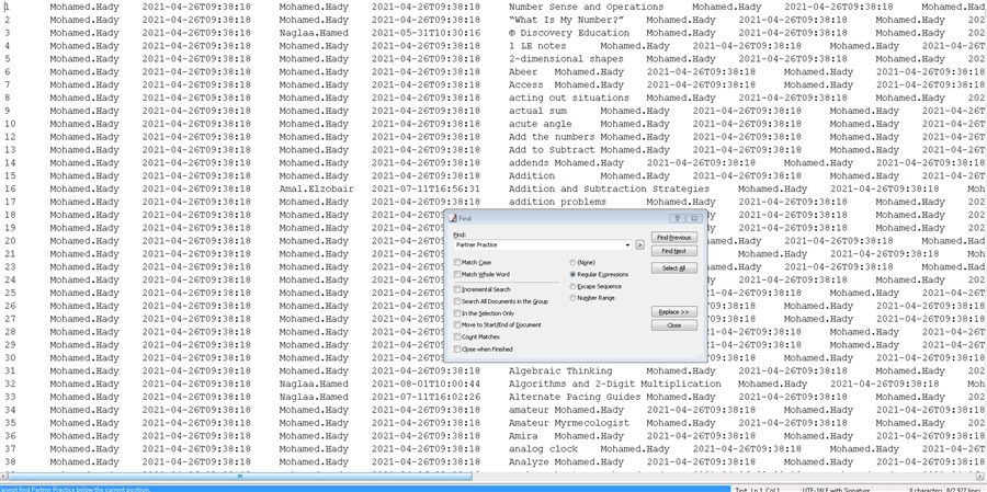 Screenshot of an error in SDL Multiterm 2019 where the search function hangs without displaying results for 'Partner Practice'.